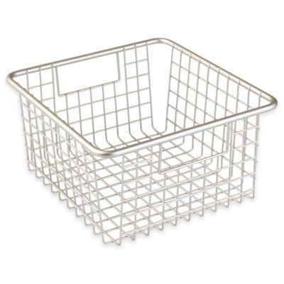 InterDesign® Forma™ Cabinet Binz™ 10.25-Inch x 9.25-Inch x 5.25-Inch Metal Bin