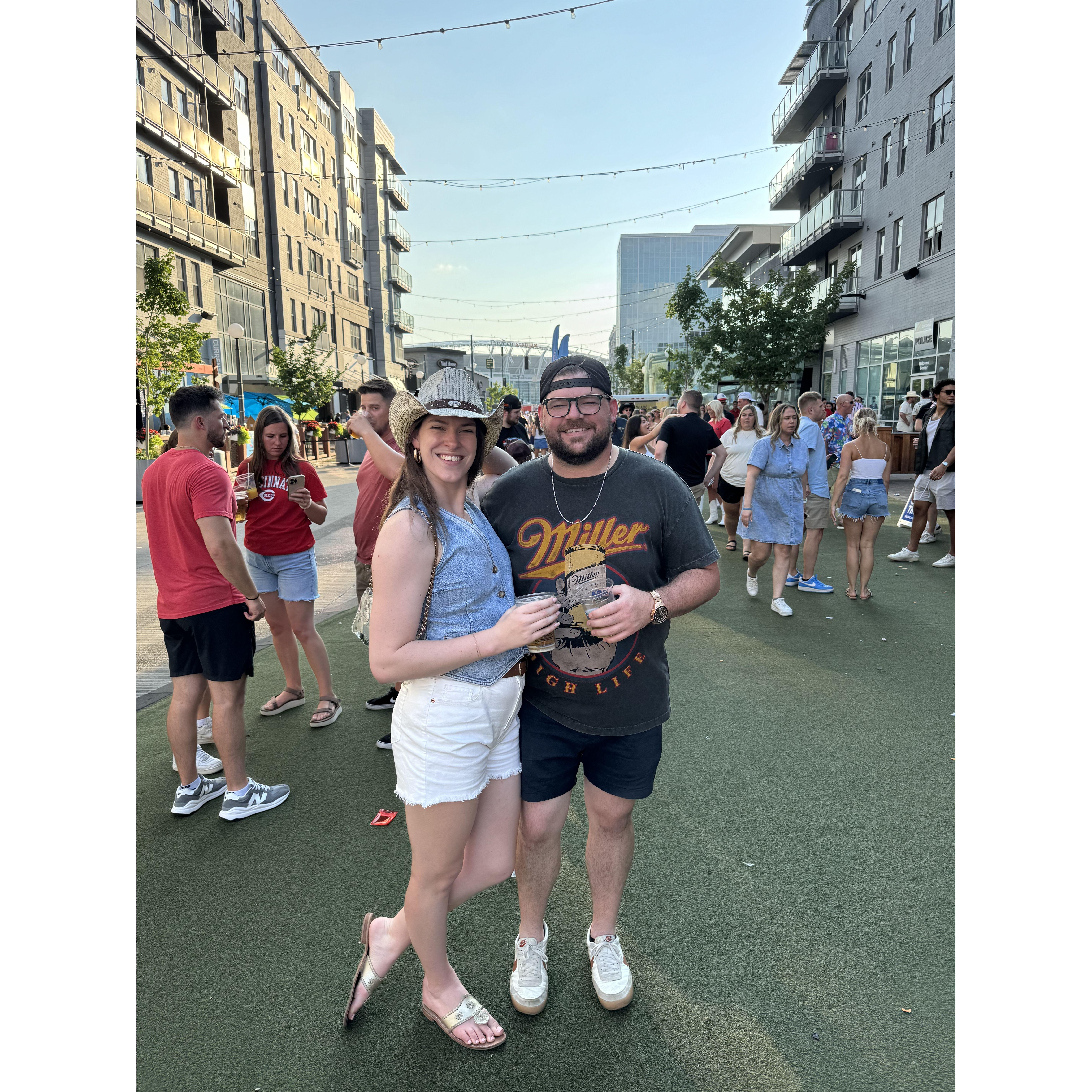August 2024 - Luke Combs concert at Paycor Stadium