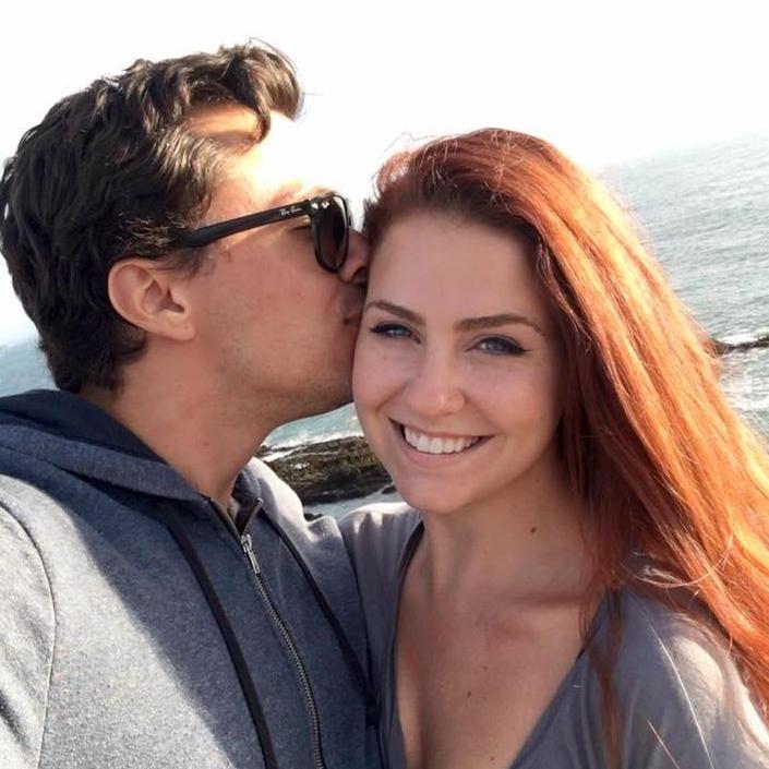 One of our first trips together - a road trip up the coast!