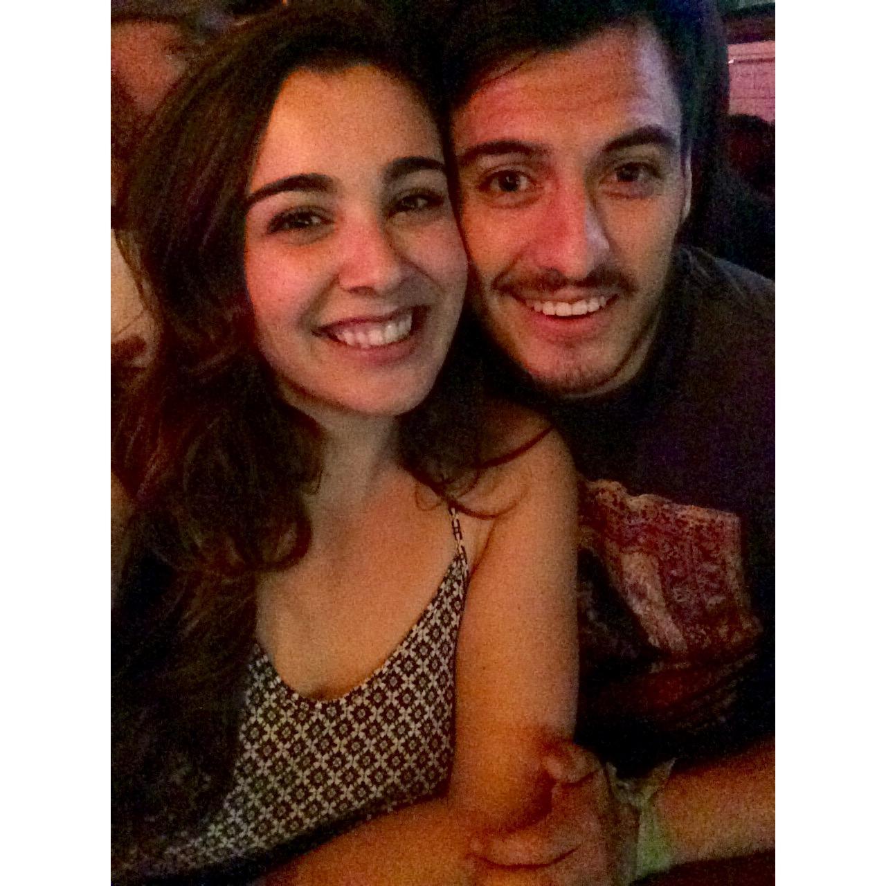 First date. First picture together.