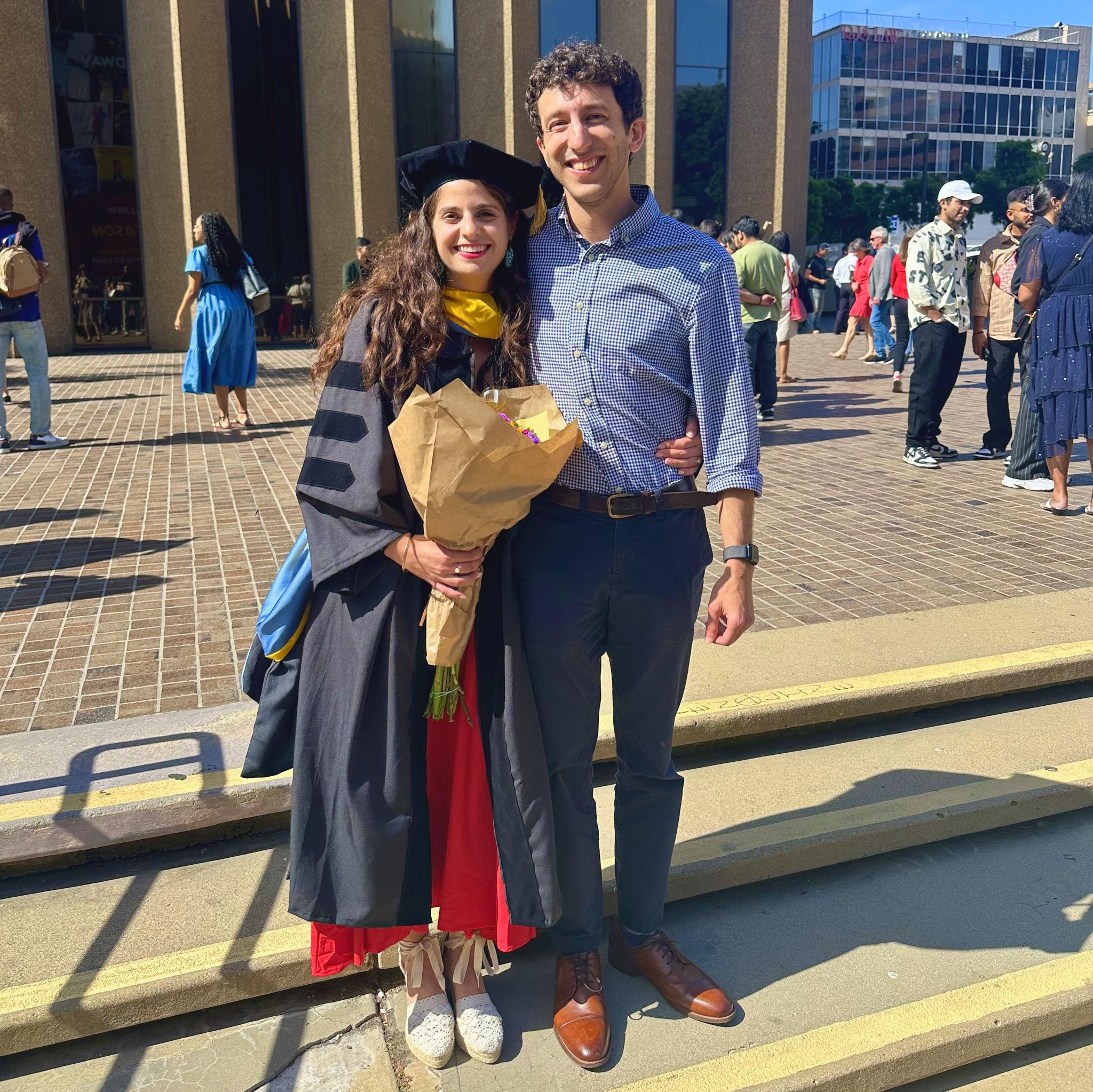 Carmen's PsyD graduation day