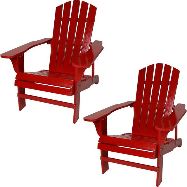 Candelario Solid Wood Adirondack Chair