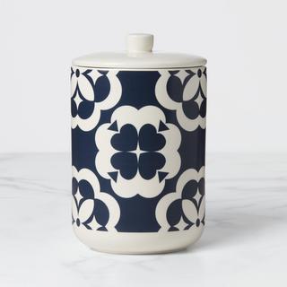 Elegant Geo Print Cookie Jar