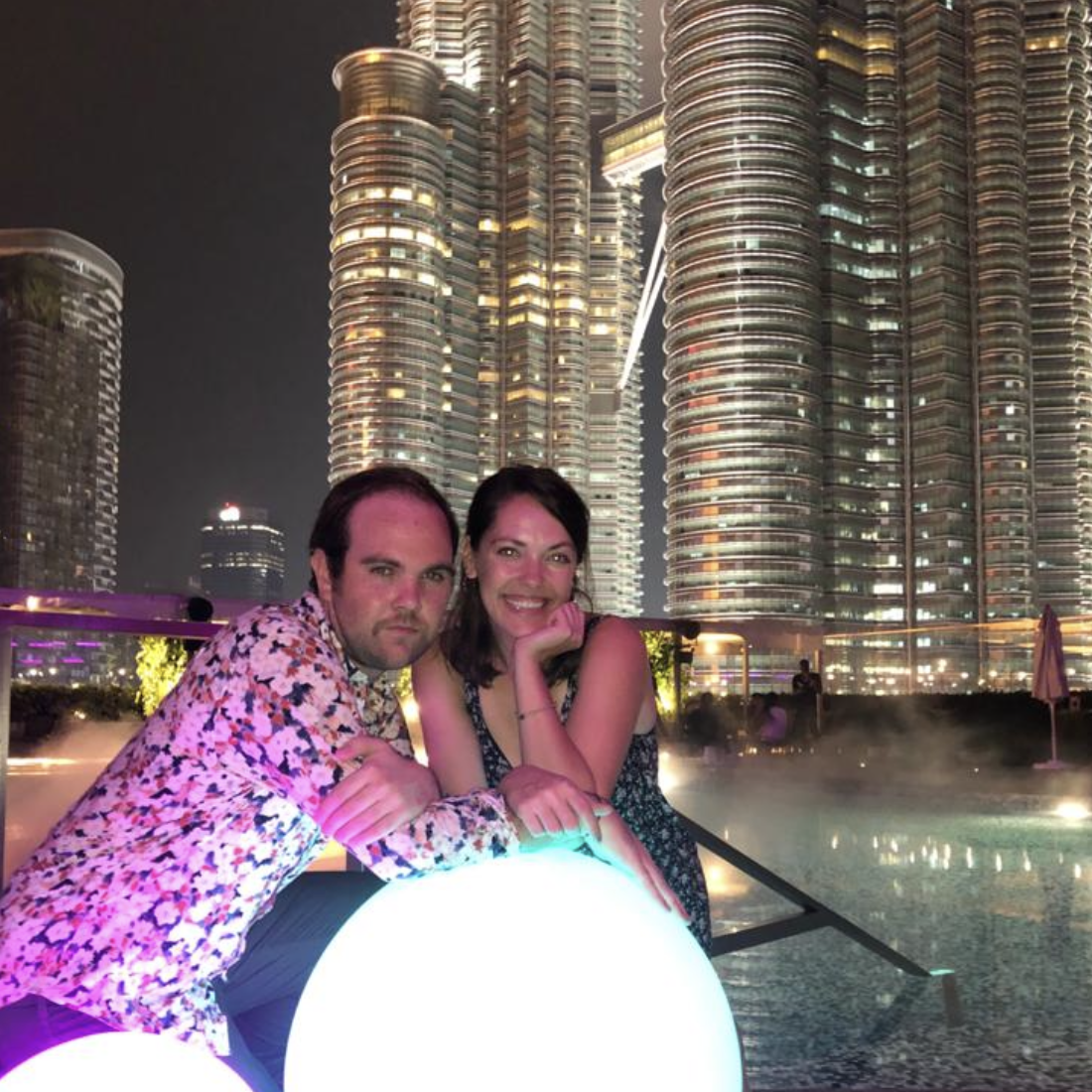 In love in Kuala Lumpur, Malaysia