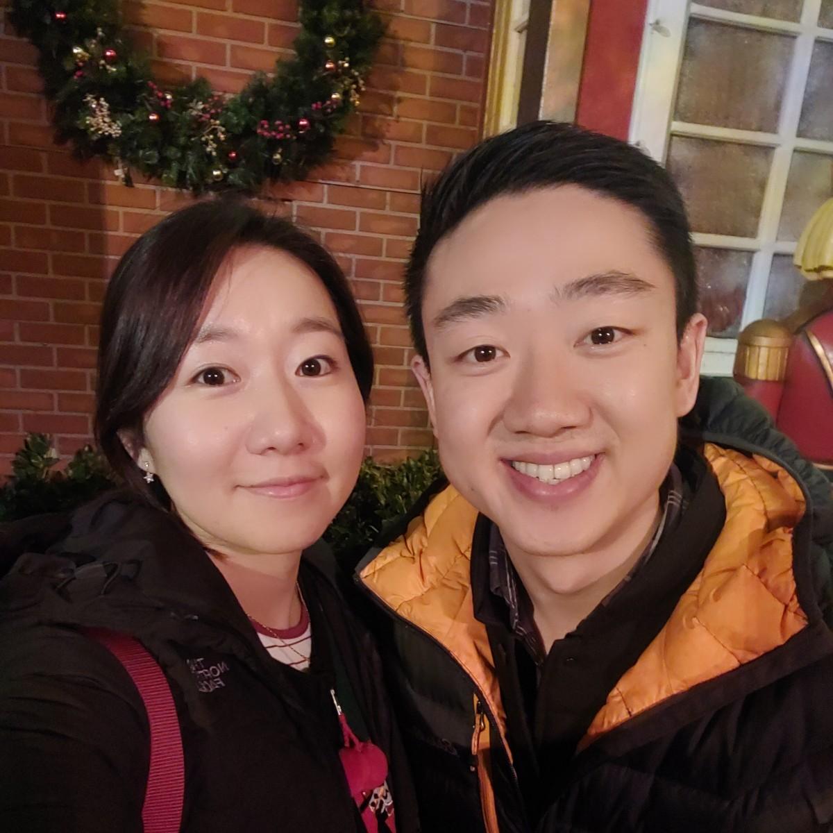 We became official on Christmas eve😍