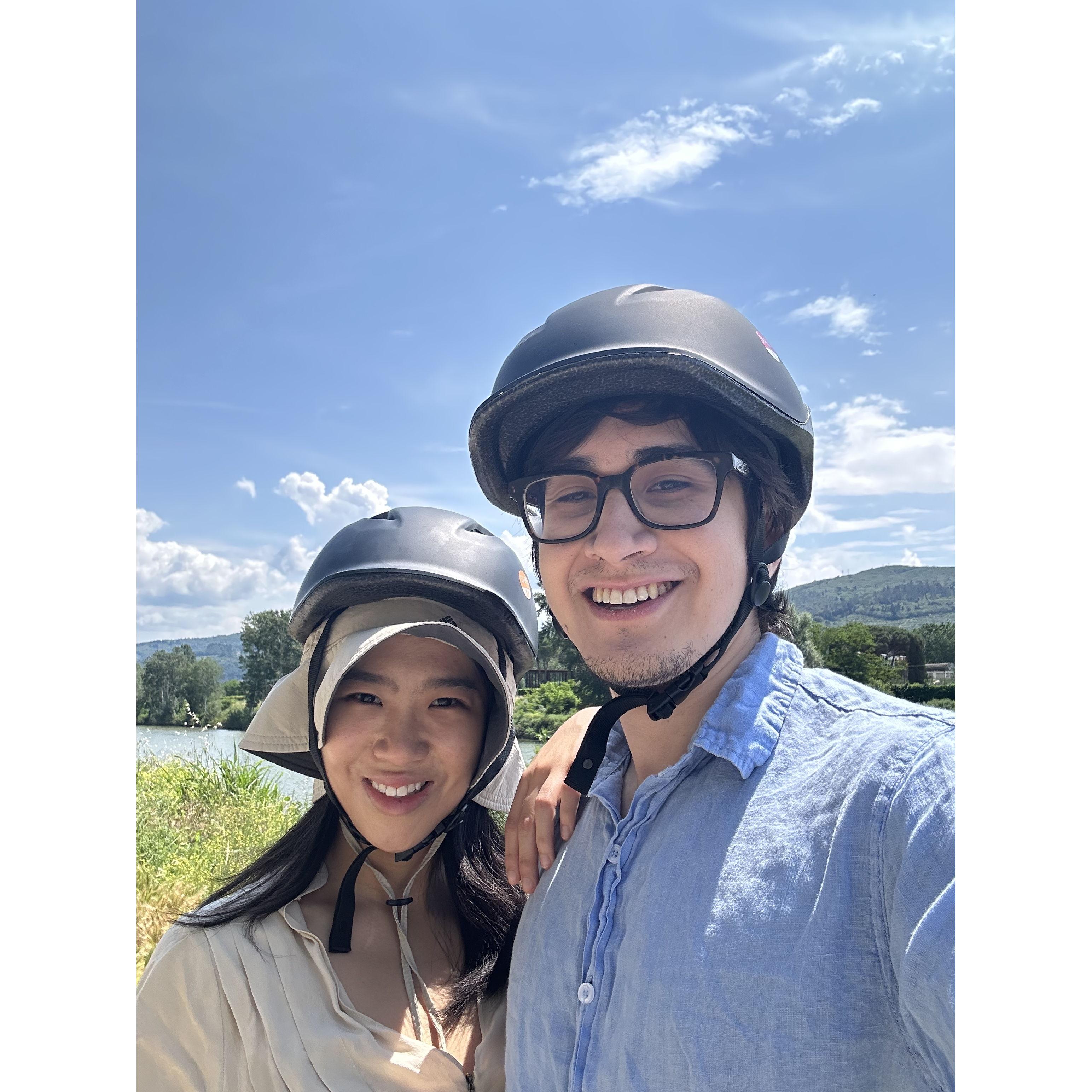 E-biking in Tuscany