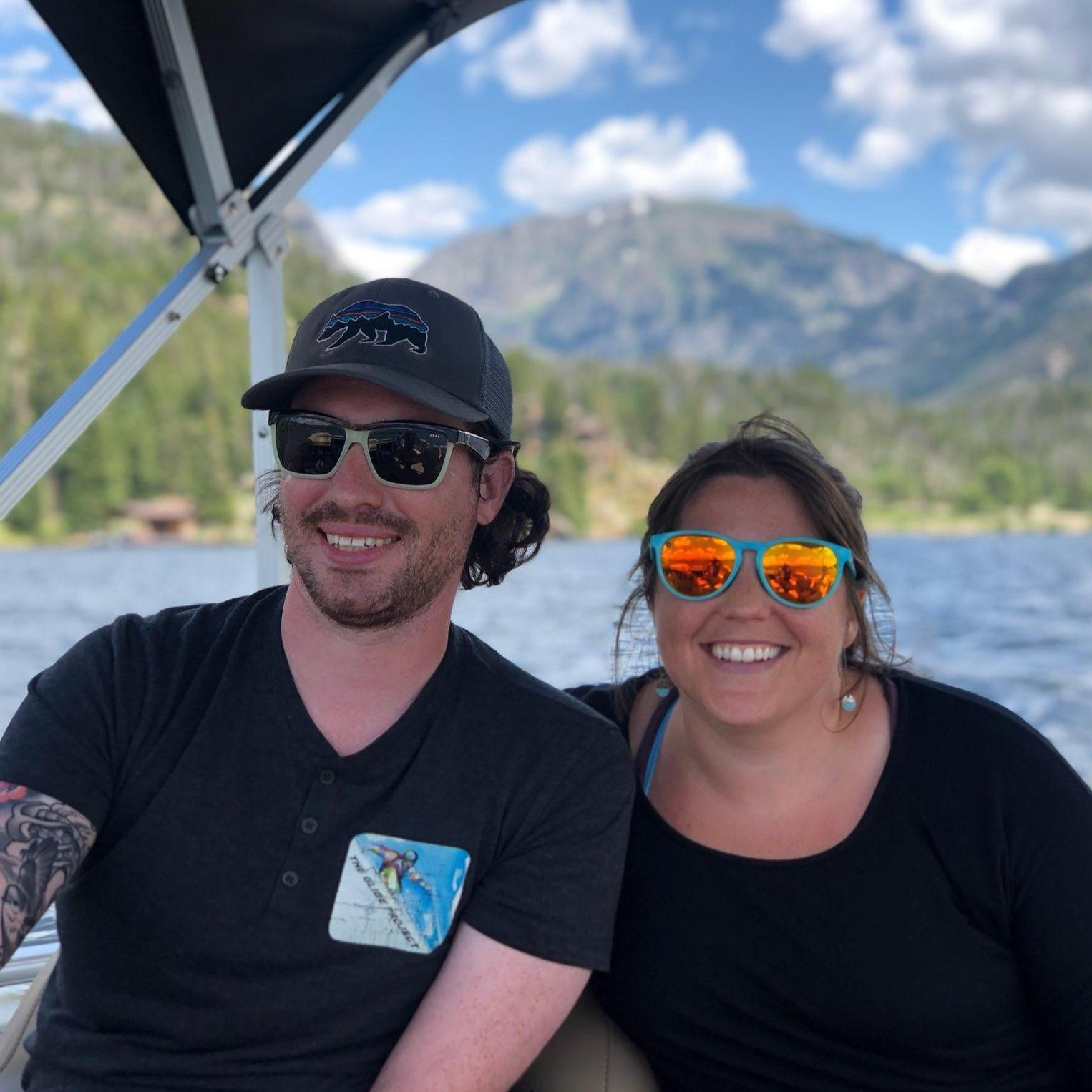 Boating on Lake Granby