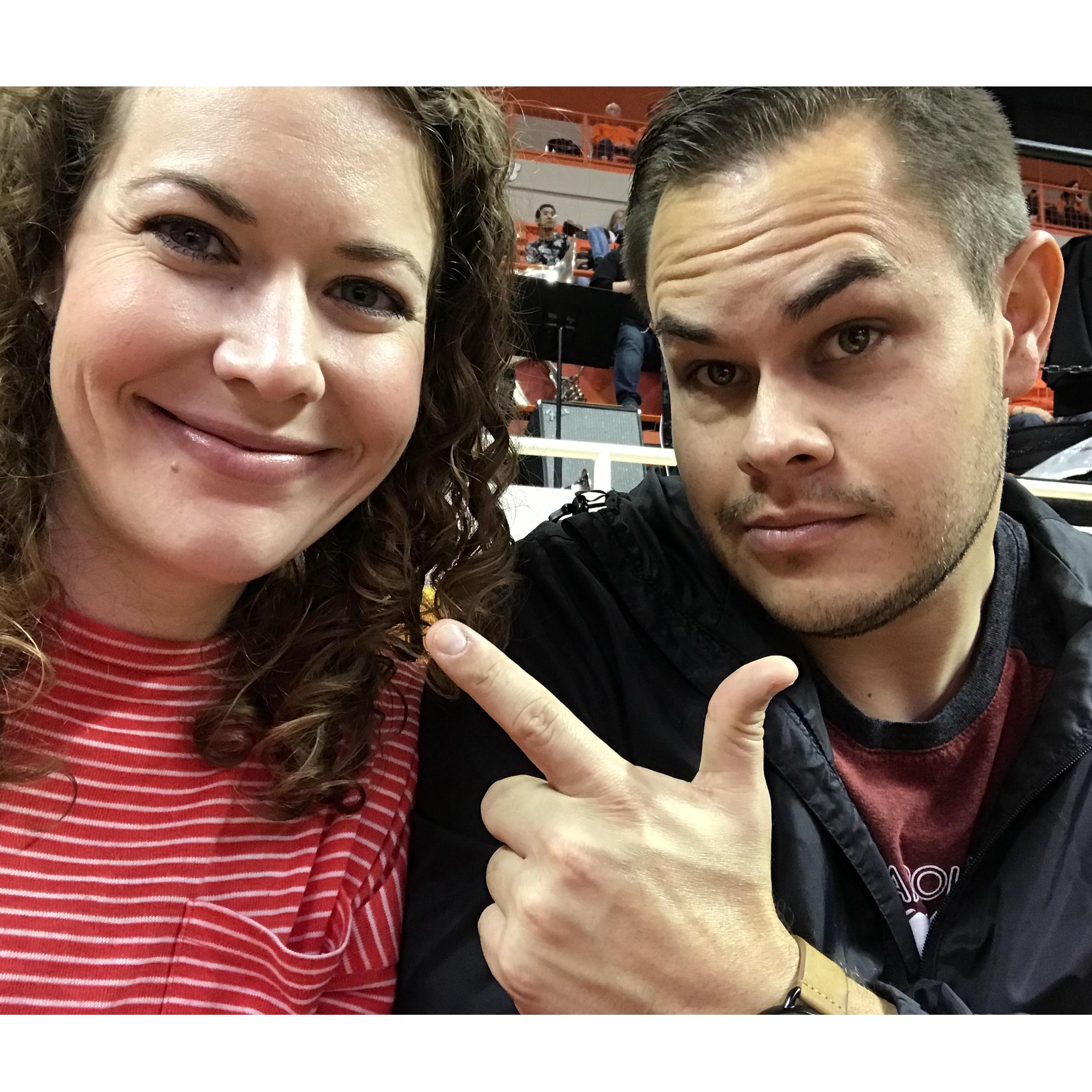 My first Oklahoma State basketball game