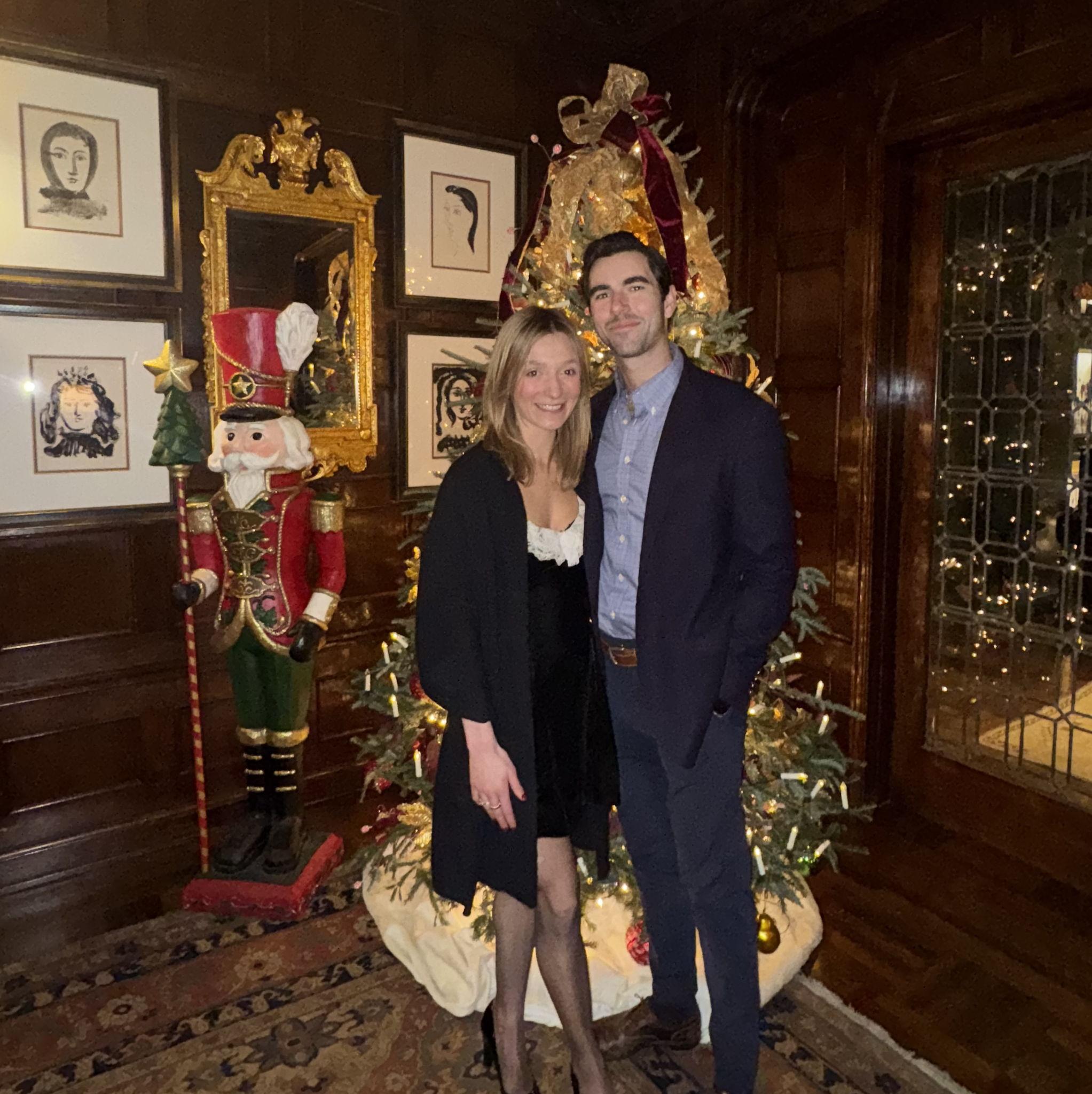 Celebrating Christmas in Atlanta, Georgia.