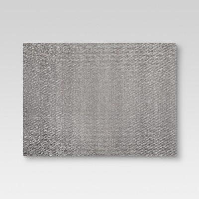 19"x14" Eva Woven Striped Placemat Gray - Threshold™
