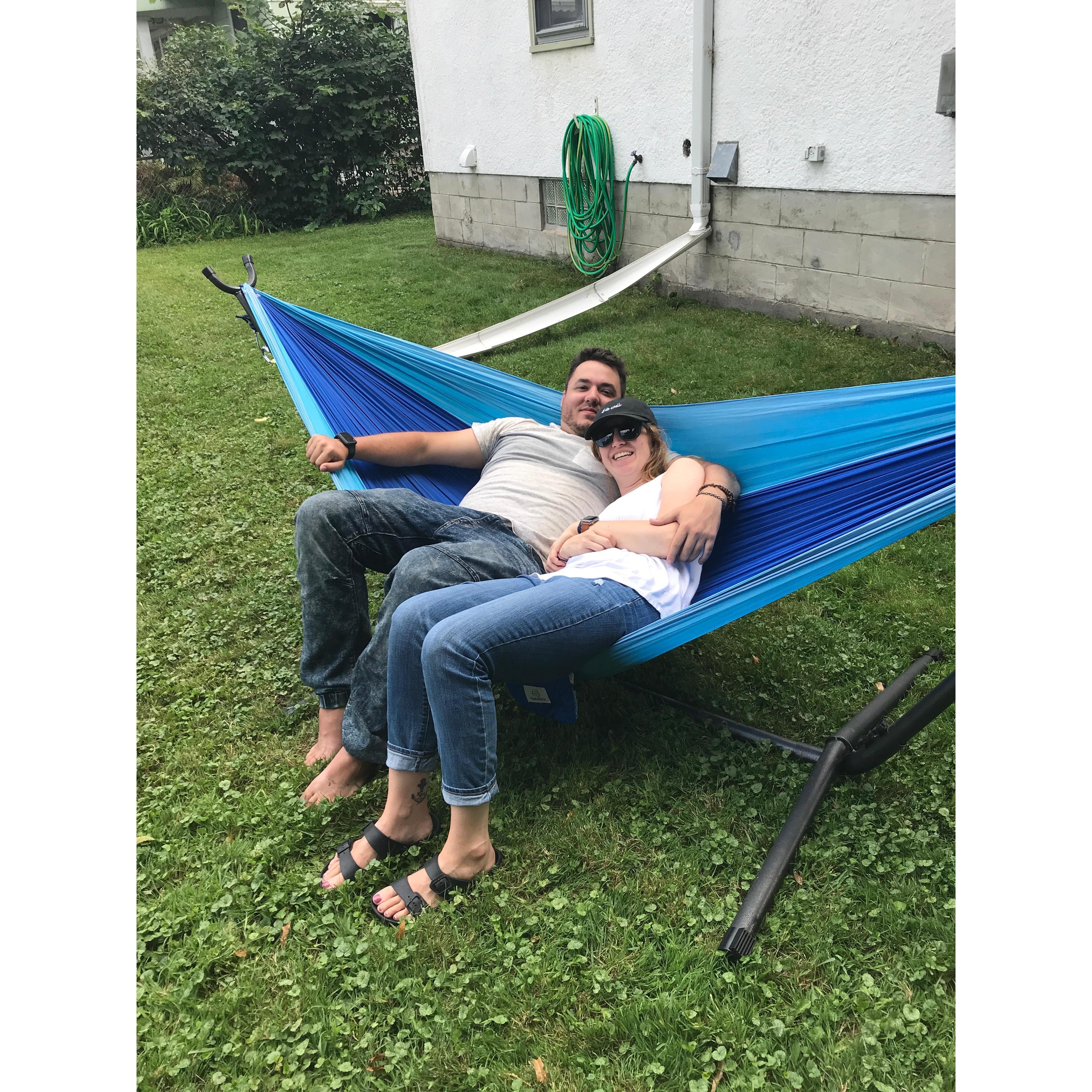 Hanging out