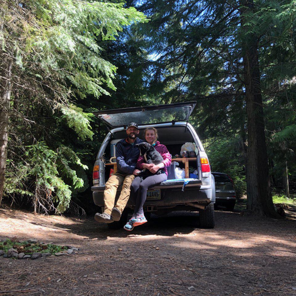 Camping in Mt. Hood National Forest, OR