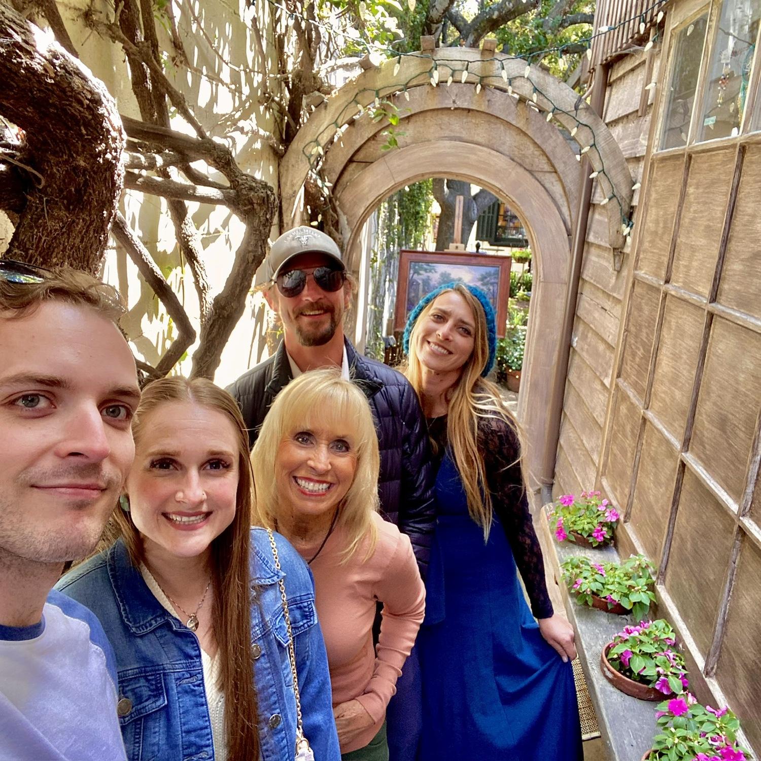 Carmel by the Sea with Tyler’s family