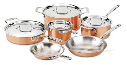 All-Clad Copper Cookware 10-Piece