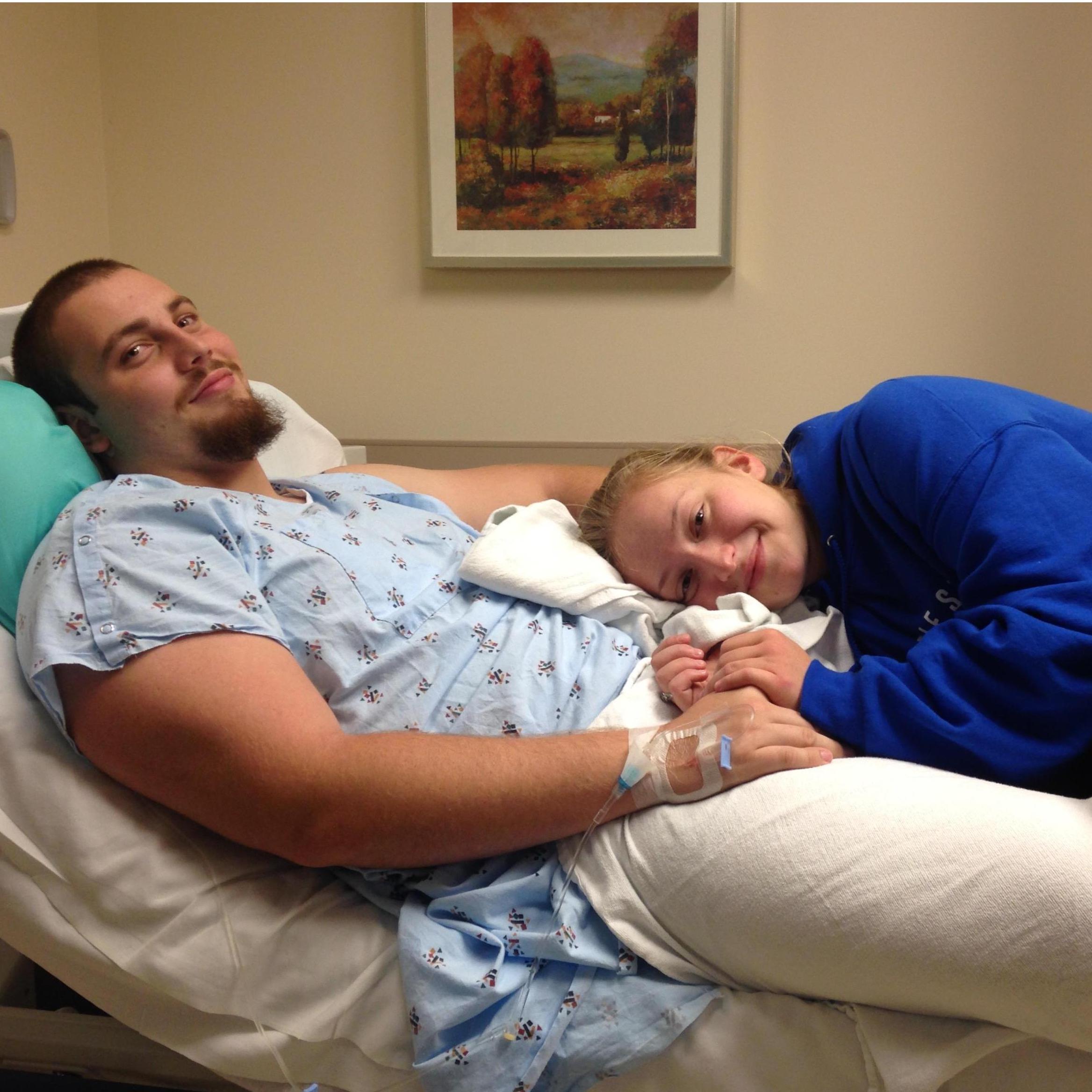 Shoulder surgery #1. 09.26.2014