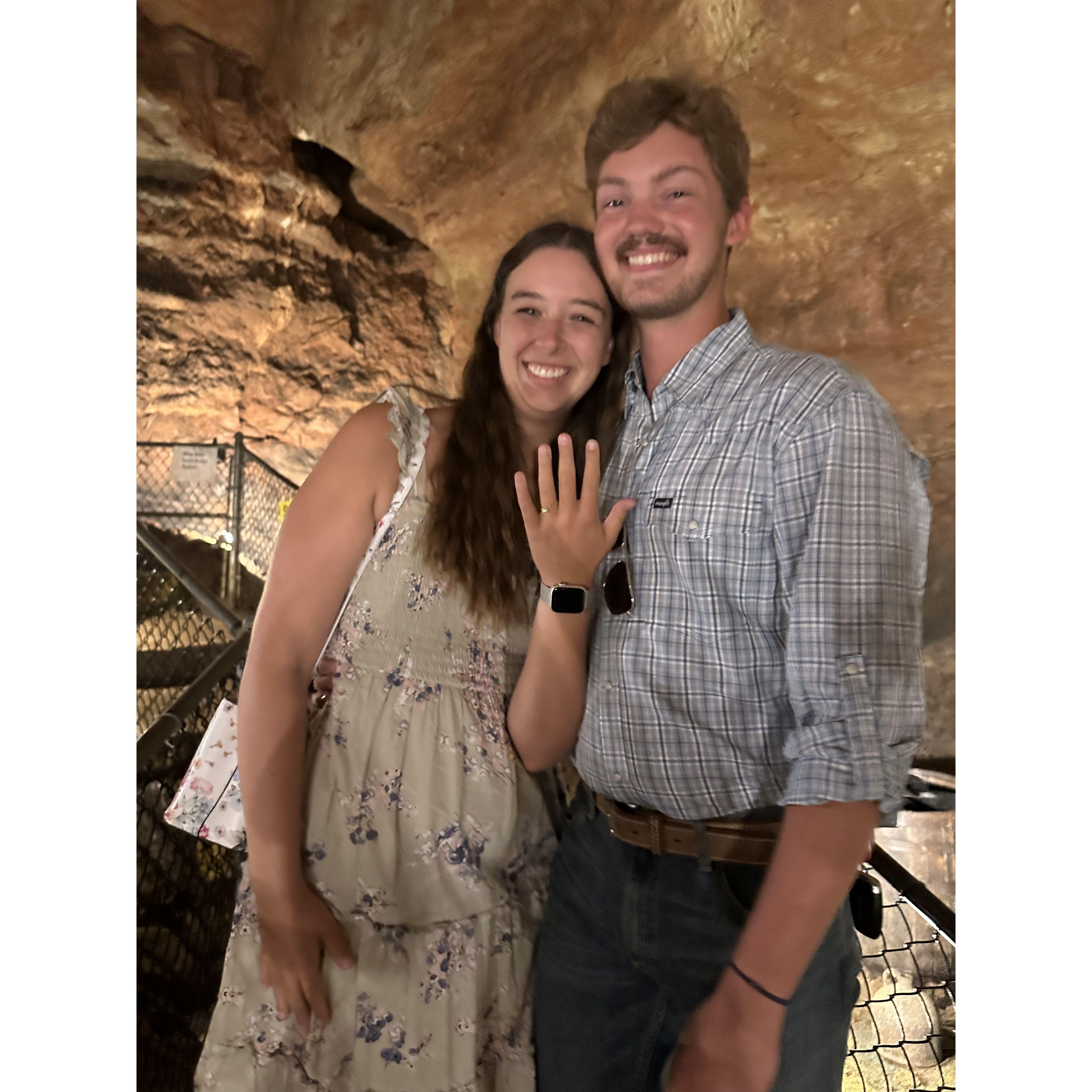 Right after she said yes! 7/27/24