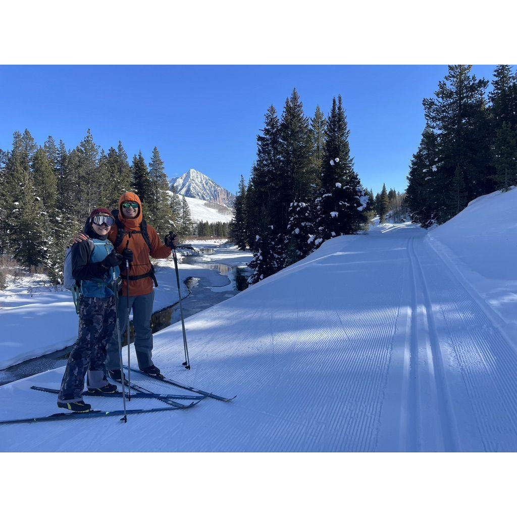First time XC skiing in Crested Butte