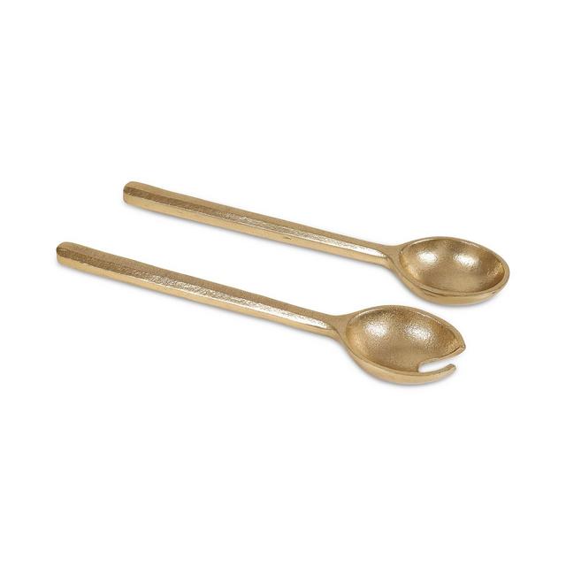 Hotel Collection Set of 2 Facet Salad Servers, Created for Macys