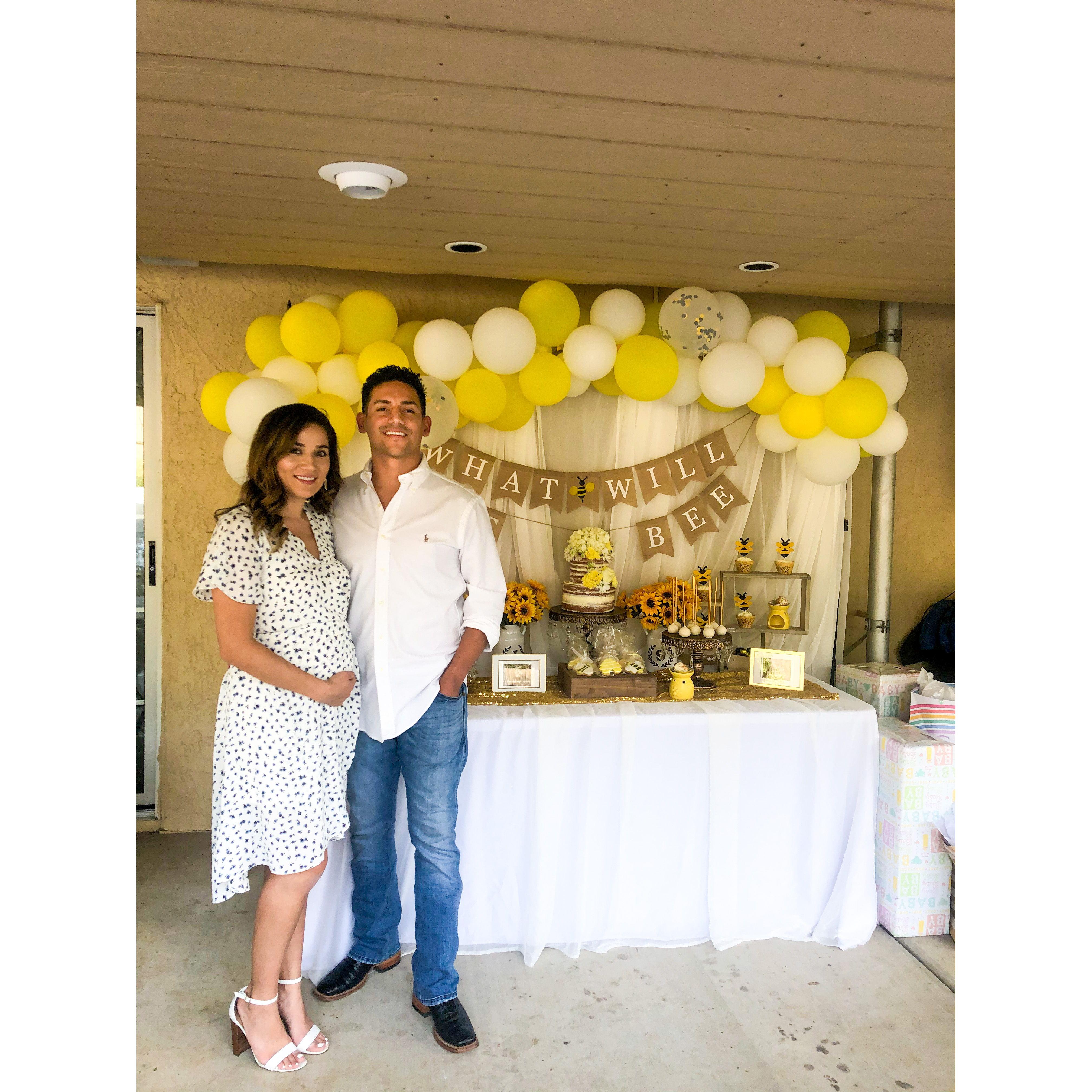 Celebrated their soon to be baby boy.