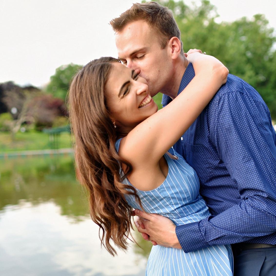 Engagement shoot Boston Public Garden June 2024