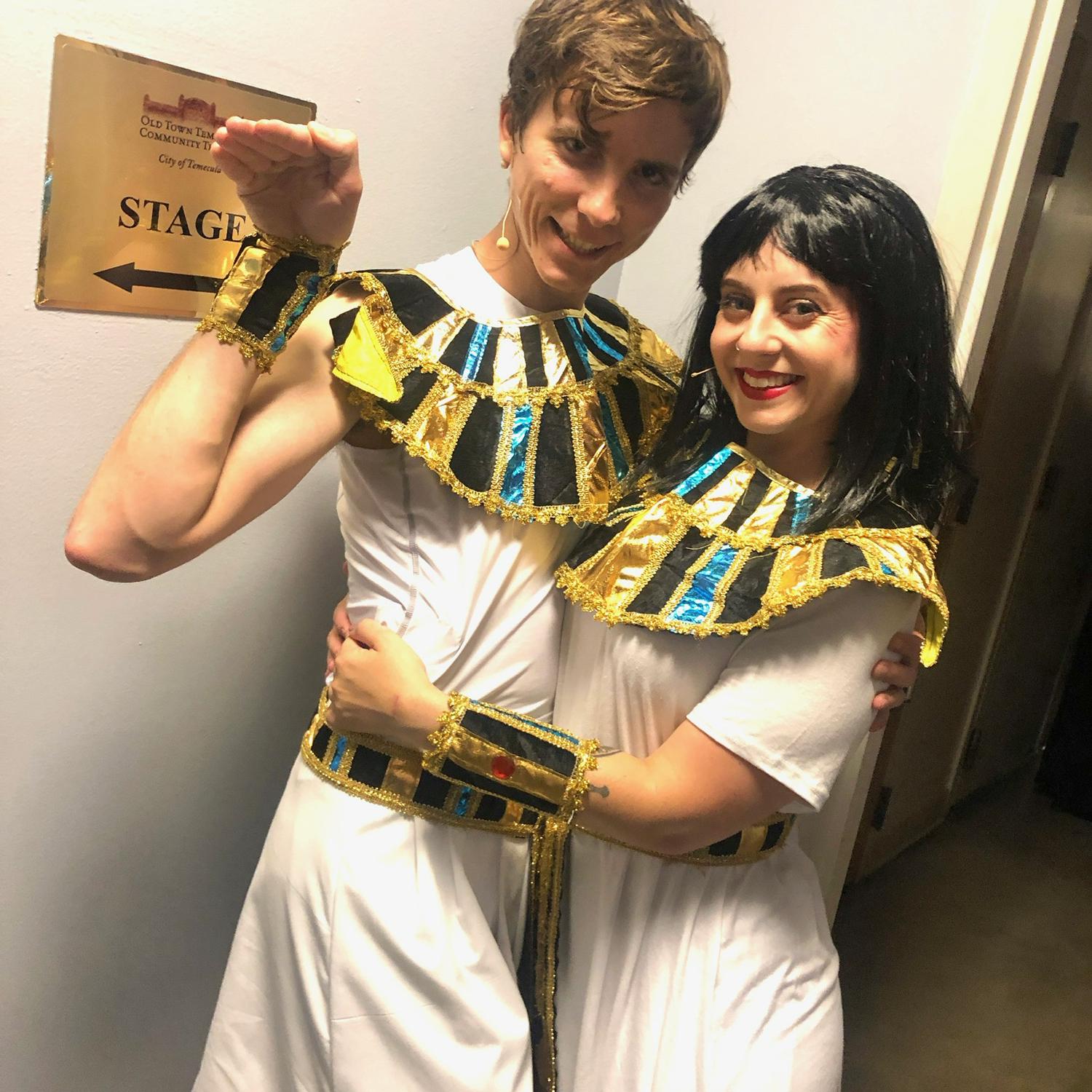 Our first theatre hallway picture during Joseph