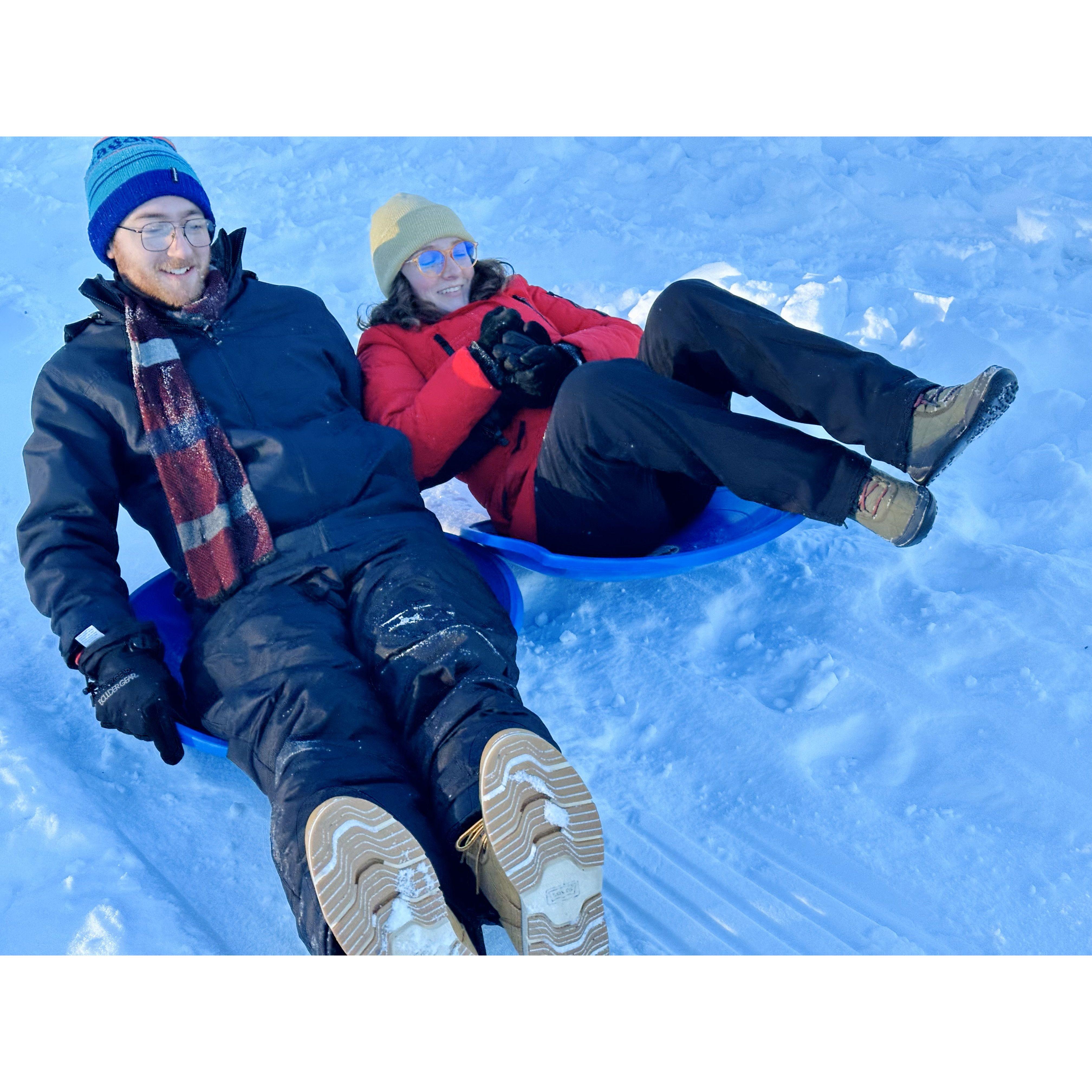 Van Beek Annual Sledding Party 2024