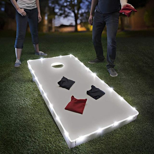 Brightz TossBrightz Cornhole/Bean Bag Game LED Lighting Kit (Lights Only, No Boards)