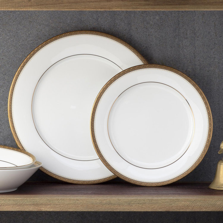 Noritake, Charlotta 12-Piece Dinnerware Set, Service for 4 | Zola