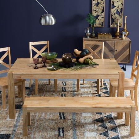 Belham living harrison farmhouse store natural dining table