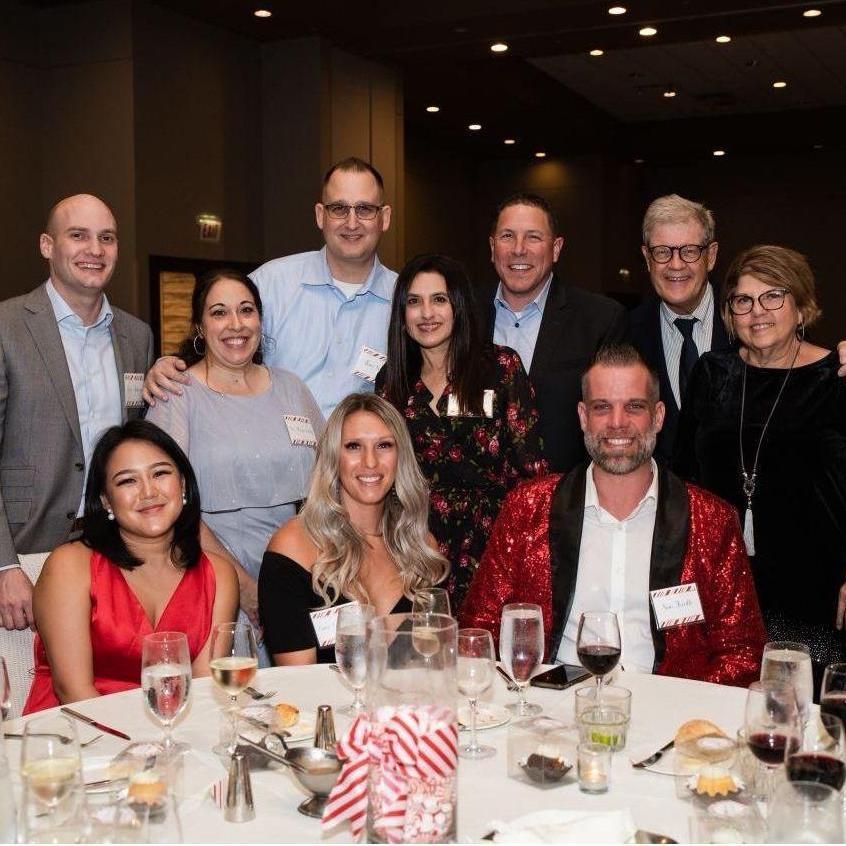 Holiday party with the Mueller gang.