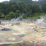 Try some food cooked in underground springs