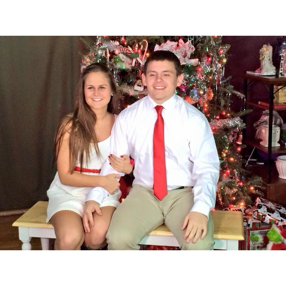 Our first Christmas together 2014