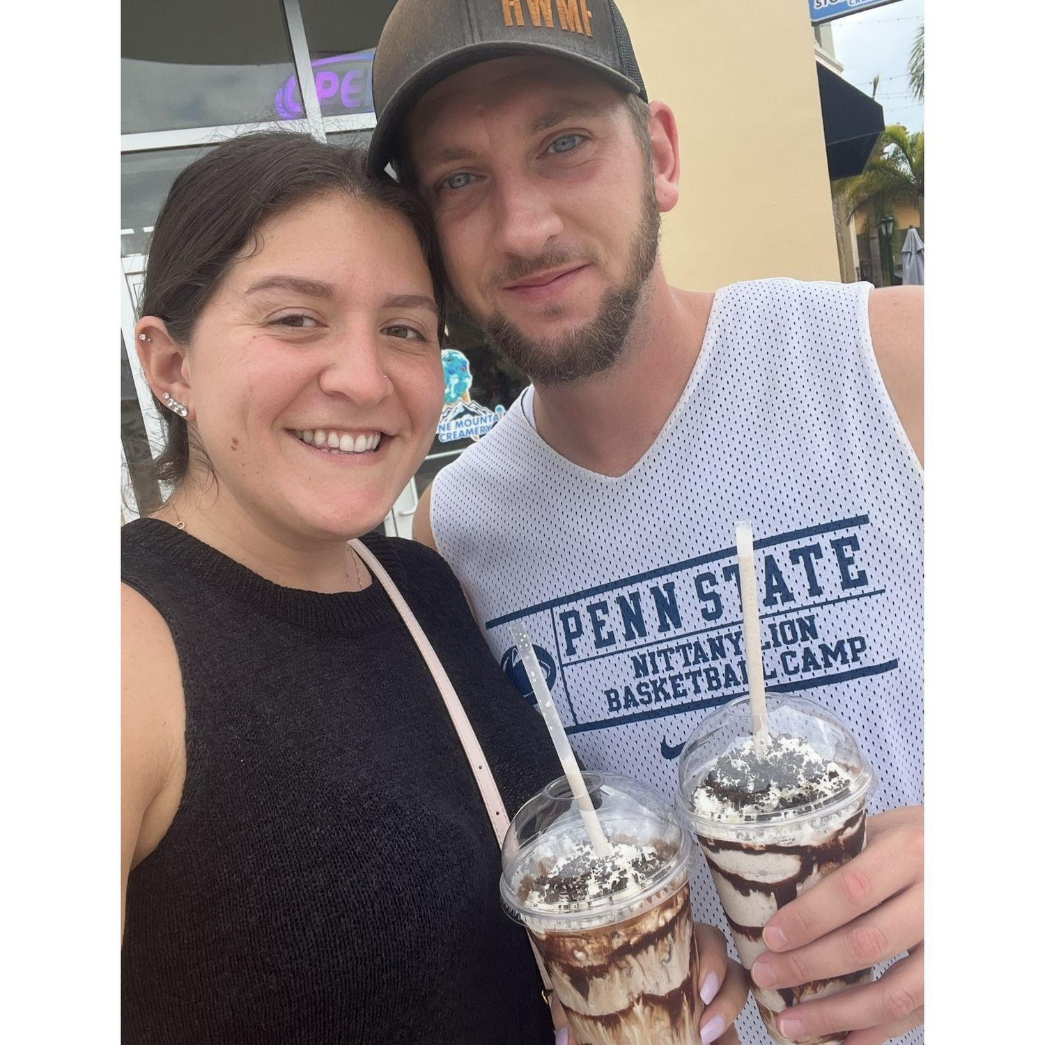 Cookies and cream milkshakes own our hearts