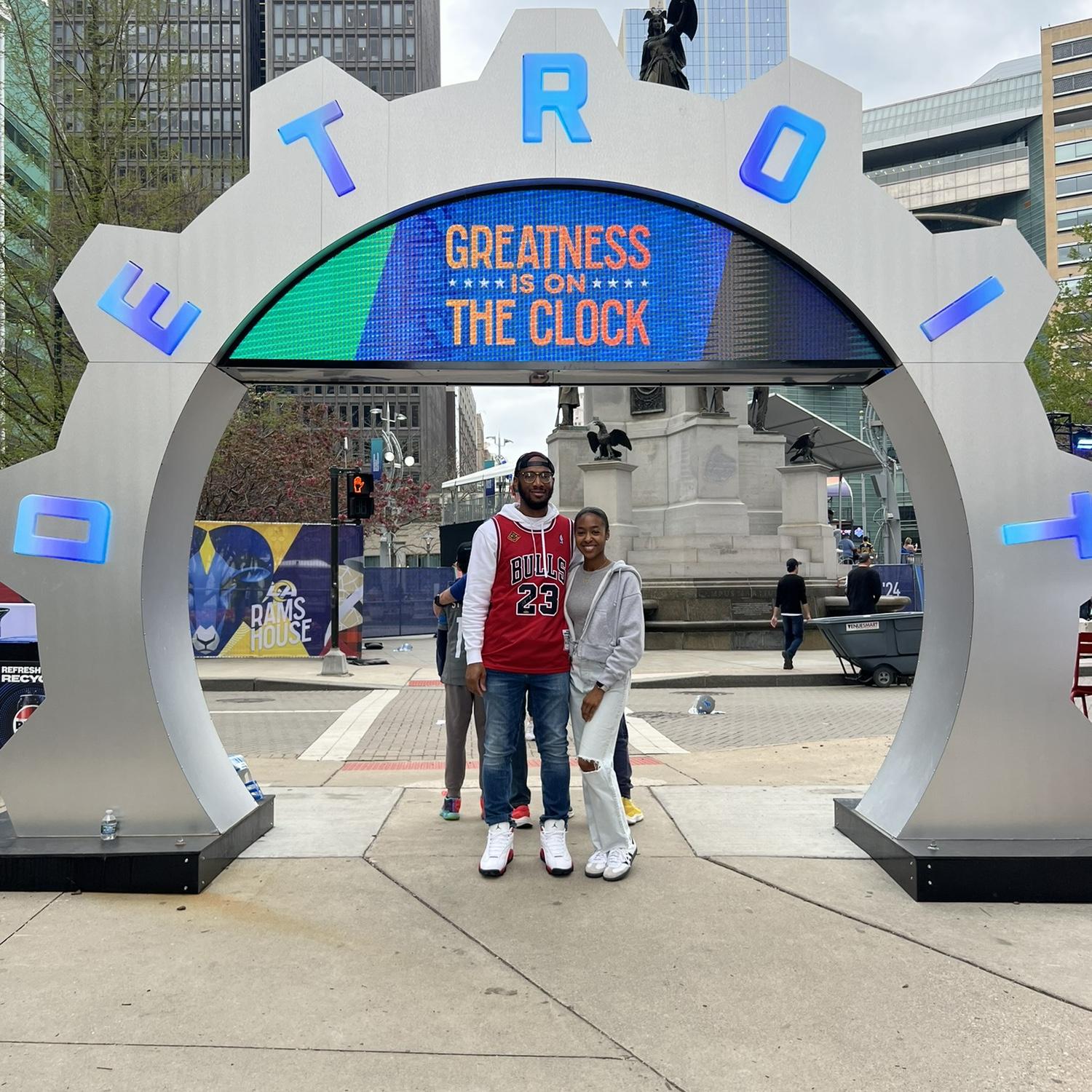 2024- NFL Draft downtown Detroit