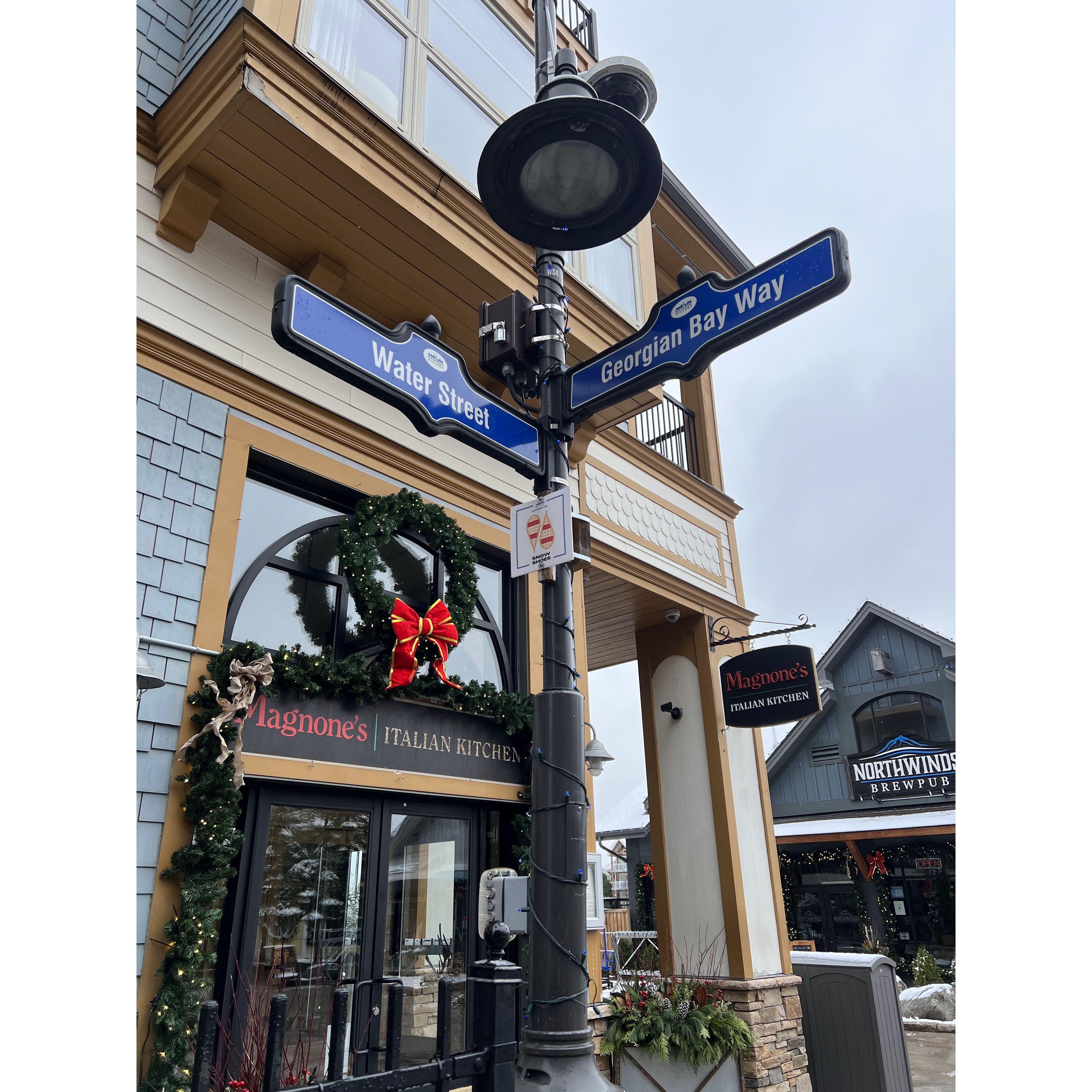 Surprise trip to Blue Mountain.