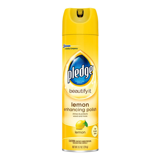 Pledge Lemon Enhancing Polish - 9.7oz