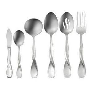 Oneida - Satin Aquarius 6 Piece Hostess Set