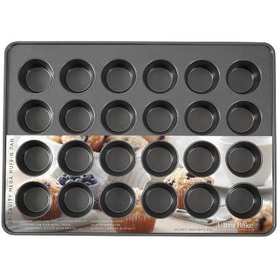Wilton Ultra Bake Professional Nonstick 24 Cup Mega Muffin Pan