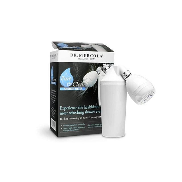 Dr. Mercola Pure and Clean Shower Filter, Multi-Stage Filtration Process