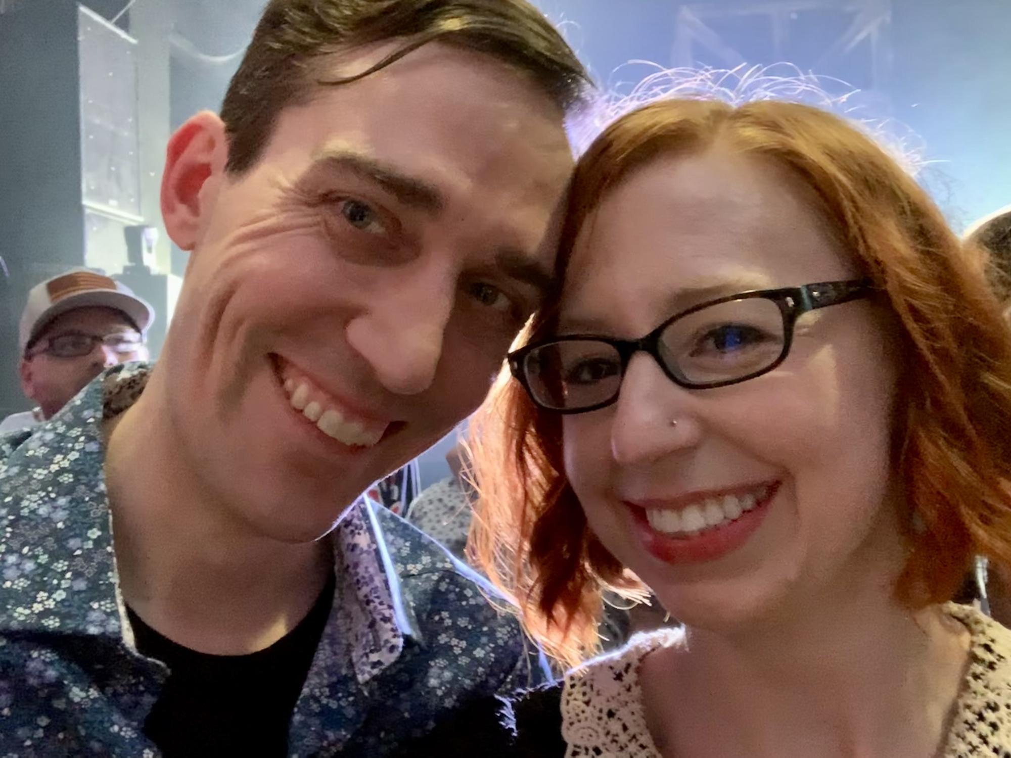 Concert selfie!