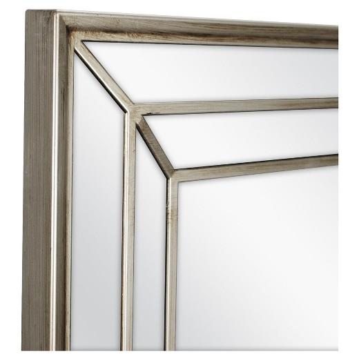 Rectangle Beveled Decorative Wall Mirror Champagne - Threshold™
