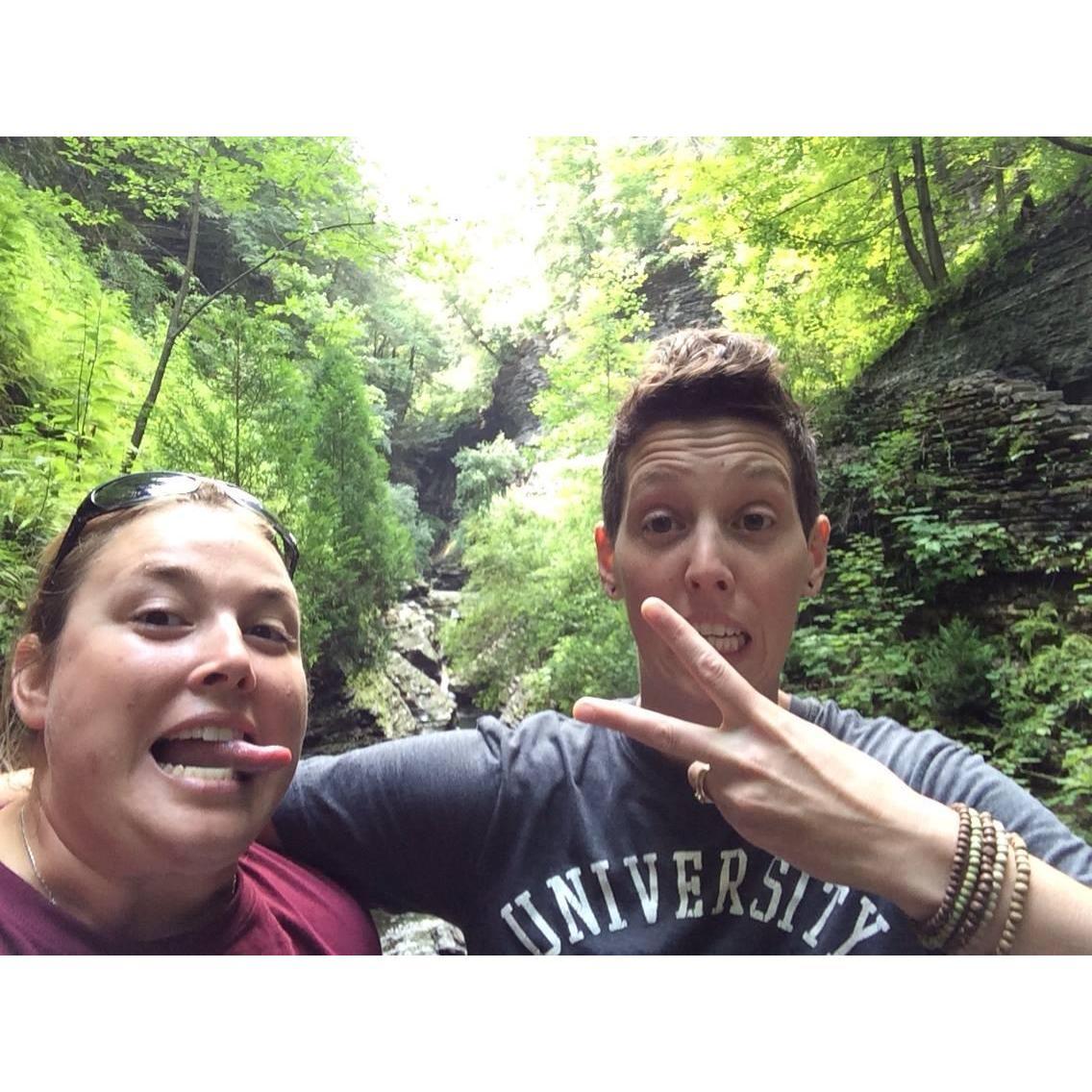 Watkins Glen hike in 2014