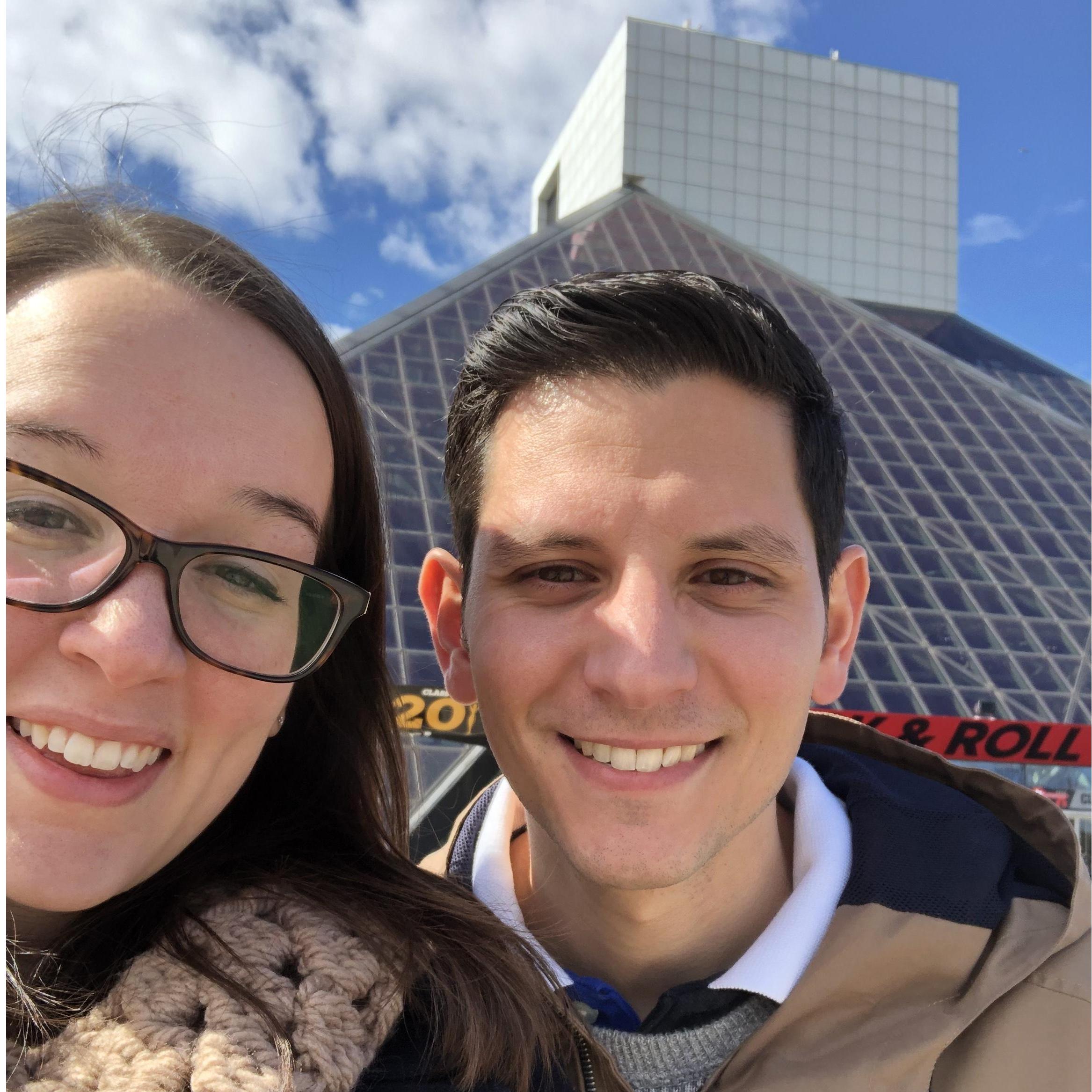 Rock and Roll Hall of Fame in Cleveland November 2018
