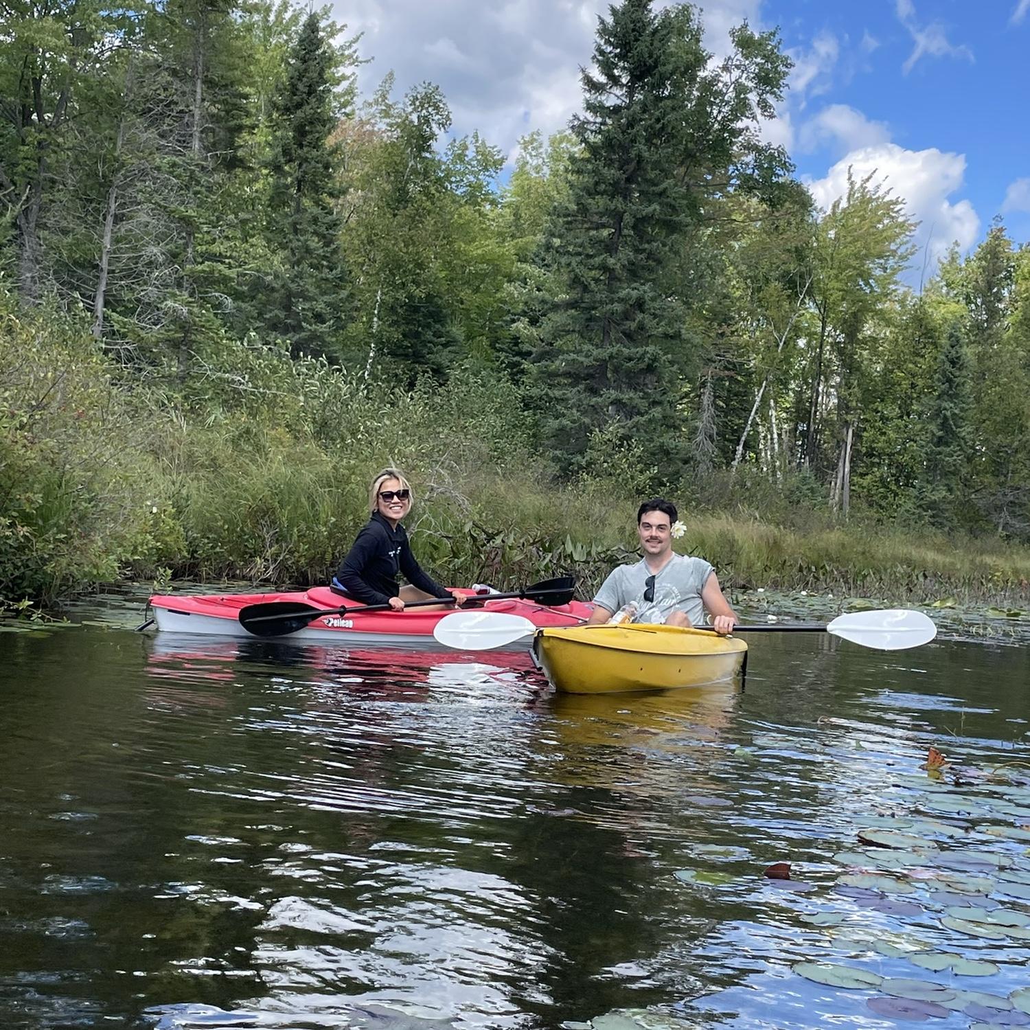 Kayaking adventures up north