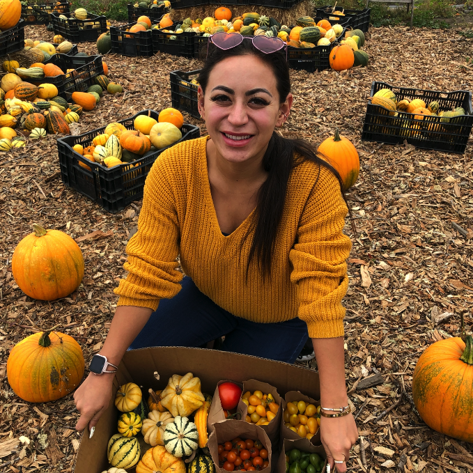 This is from went we went tomato picking and pumpkin patching! We got enough tomatoes to make gallons of fresh tomato sauce!