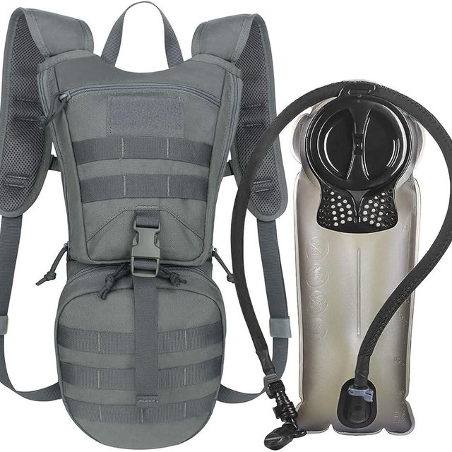 Unigear Tactical Hydration Packs Backpack 1050D with 3L Water Bladder, Thermal Insulation Pack Keeps Liquid Cool up to 4 Hours for Hiking, Cycling, Hunting and Climbing