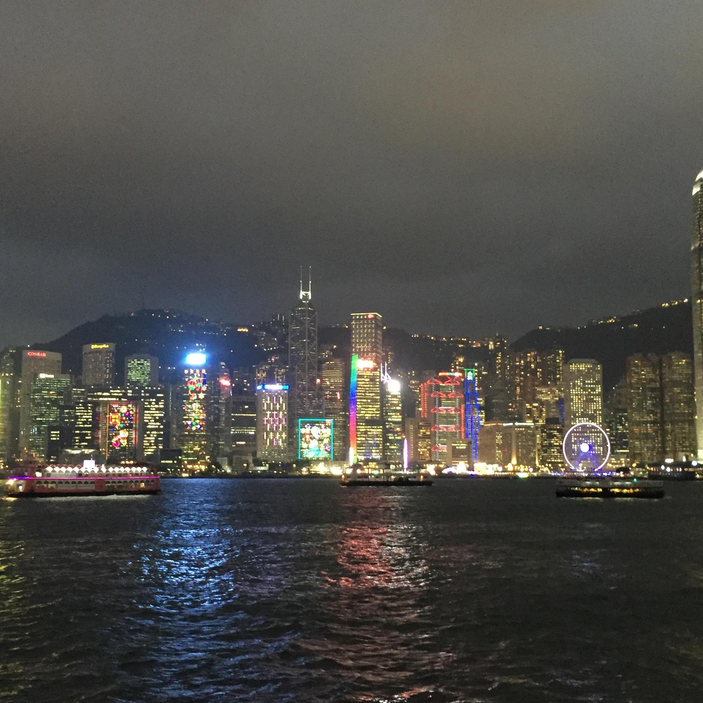 The city where we met--Hong Kong