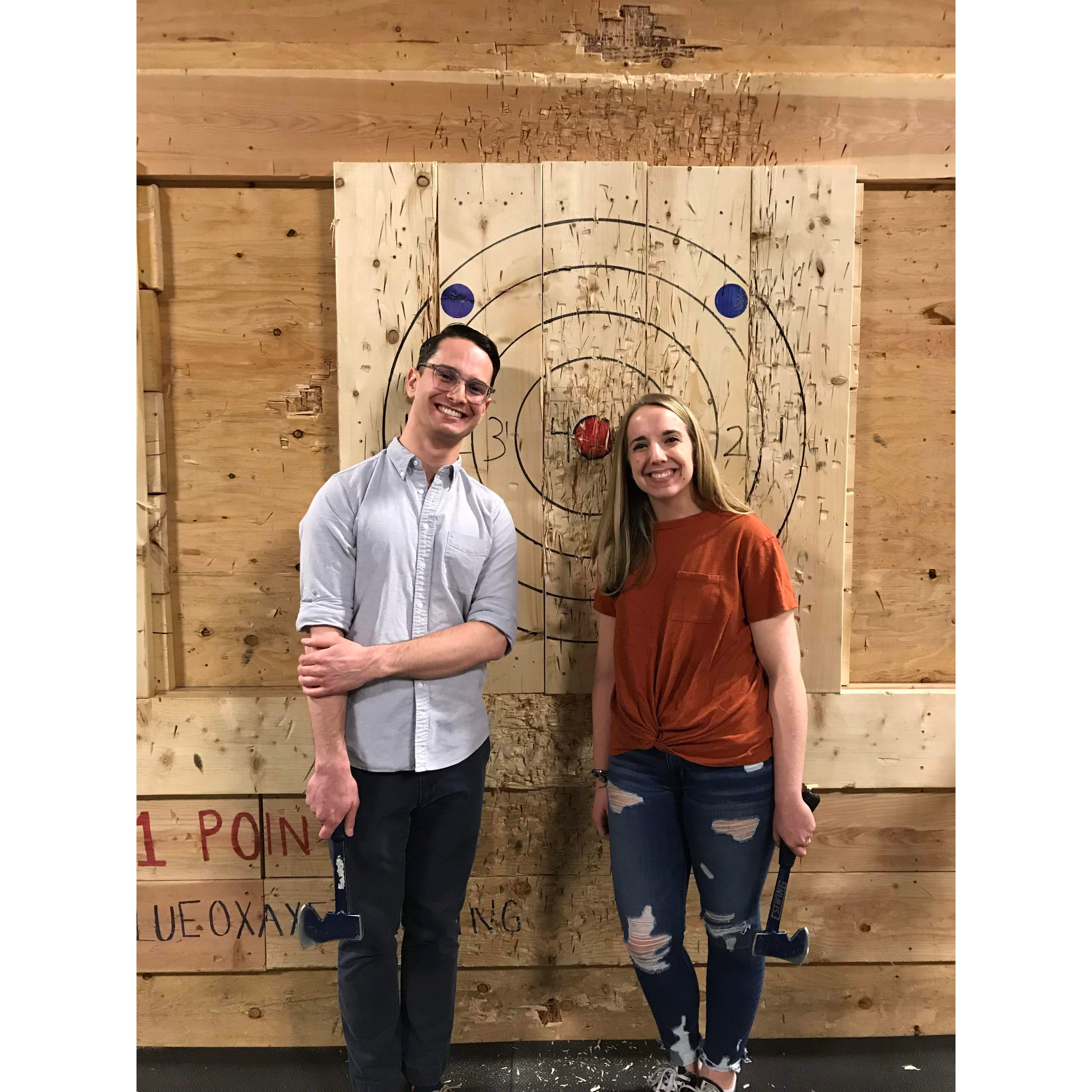 This pic is from our second date!