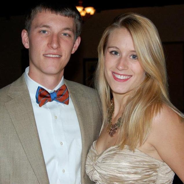 Our first photo together at Lindy's sorority dance, 2012