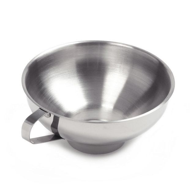 Norpro Heavy Duty Stainless Steel Wide Mouth Canning Funnel, 5.5-Inch